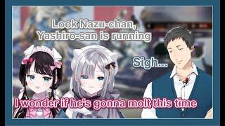 Yashiro Kizuku Meets The Chaotic Kaga Sisters Highlights【Nijisanji/VSPO/Eng sub】