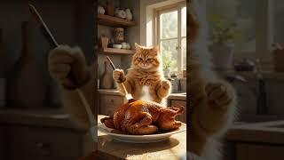 AI Animation Cat and Duck Funny Video #cat #aishorts #ai #funny #viralshort #aicat
