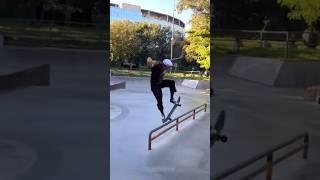 Mandela effect trick, It looks like I've done it before, but no. #skateboarding #skateboardtricks