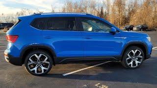 2023 VW Taos 1.5T SEL in Cornflower Blue