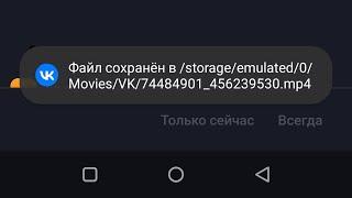  Где скаченное видео mp4 приложение ВКонтакте куда сохраняет видео