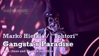 Marko Hietala: Gangsta's Paradise (with English subtitles) - Masked Singer Suomi