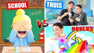 WAT OUDERS ECHT DOEN ALS KINDEREN NAAR SCHOOL GAAN!! *SKETCH en GAMEN!! DeZoeteZusjes