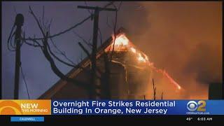 Fire Overnight In Orange, N.J.