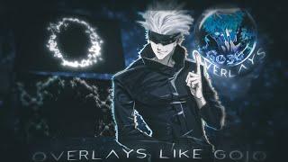 Overlays like Gojo神 | @GOJO  outro overlays | Overlays for edit or amvs like GOJO 神 |