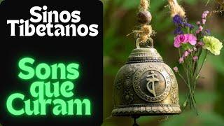 Sinos Tibetanos Reiki Sons da Cura Limpeza Energética e Proteção Total