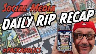 Daily Rip Recap - Pack Shack Social Media Daily Sports Card Pack Rips