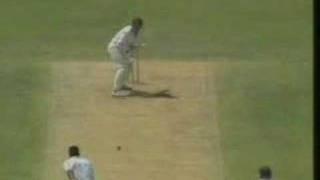 Curtly Ambrose 7 for 1 against Australia