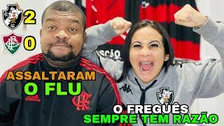 Vasco x Fluminense, react; Gigante da Colina vence o Flu no Nilton Santos!