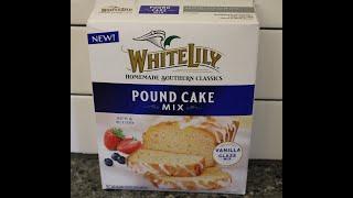 White Lily Pound Cake Mix Review