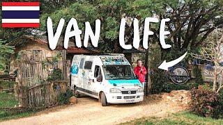 VAN LIFE in THAILAND  (900km Road Trip from Bangkok)