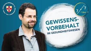 Die internationale Debatte um Gewissensvorbehalt im Gesundheitswesen | Univ.-Prof. Stefan Hofmann