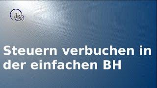 Steuern verbuchen
