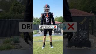 Real Life Drip or Skip #fyp #foryou #foryourpage #football #gridiron #americanfootball #nfl