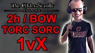 ESO 1vX PvP - Sorcerer Is King Of Cyrodiil (Torc Build)