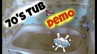 Cultured Marble Tub Demo