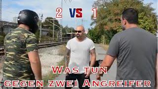 Was tun gegen 2 Angreifer Fight Mentality Progressive Fighting Systems Easy Selbstverteidigung 