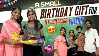 My childhood friend bdy A small gift  video vlog, ￼Sai |sana@gullyporis3121