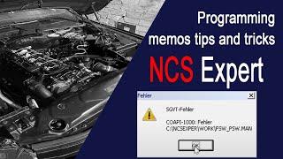 How to solve NCS Expert error SGVT COAPI-1000 and posible causes