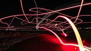 FPV Drone Light Painting with the GoPro Hero 11 Black (Las Vegas, NV)