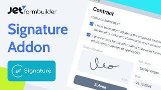 How to Setup WordPress Signature Addon | JetFormBuilder