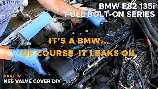 BMW E82 135i Valve Cover DIY | Full Bolt-On Series (Episode 4)