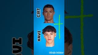 Fusionando a CR7 con Xavi #cr7 #xavi #ladiabla