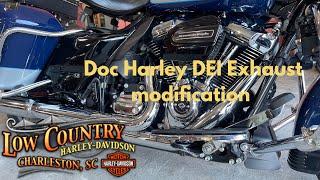 Doc Harley puts the DEI Exhaust Modification to the test