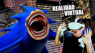 Me ENFRENTO a SONIC TAPES en Realidad Virtual | Sonic Tapes VR