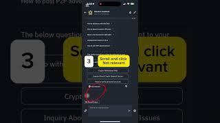 Tutorial: how to contact a Customer Service live agent in Binance app
