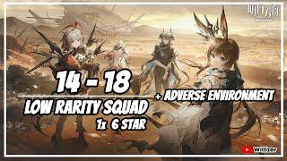 [Arknights] 14-18 Low Rarity Squad