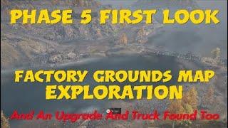 SnowRunner Phase 5 Factory Grounds New Map Exploration (Upgrade And Truck Found Too)