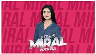 5 Times Miral Rocked | Sarah Khan | Sabaat | HUM TV | Drama