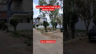 Corner plot for Sale on Sarjapur Road Bangalore