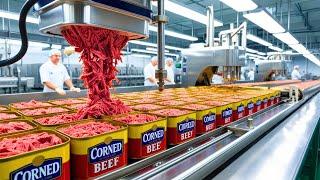 How is Corned Beef Made | Inside The Factory