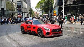 Crazy AMG Club Malaysia Cars Acceleration on the Street!!!