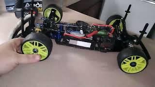 Hobao 1/8  Suspension sag with body on after reassembly and new body shell upcoming reveal