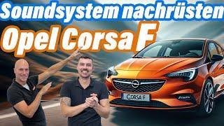 Opel Corsa F Soundsystem einbauen | Subwoofer und Lautsprecher DSP Endstufe | OPTION