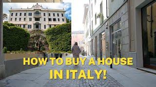 How to Buy a House in Italy and How Much Does it Cost?!!