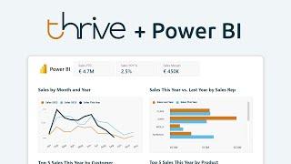 Bring your Business Data to Life | Thrive + Power  BI