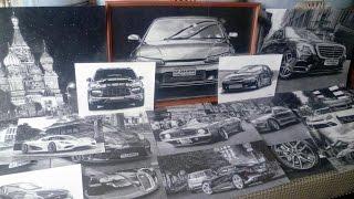 MY BEST DRAWINGS OF CARS (IVANOV SEMYON) ISP 2015