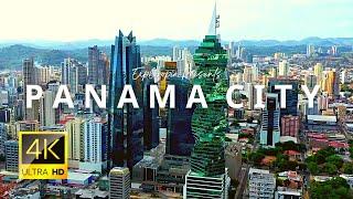 Panama City, Panama  in 4K ULTRA HD 60FPS Video by Drone