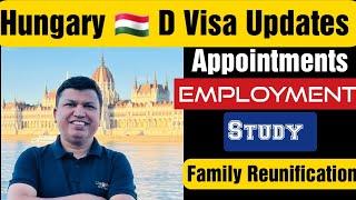 Hungary Visa Updates: Appointments for Work, Study, Family Reunification | Chandra Shekher Visa