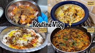 Secret Recipe for Chicken | Routine Vlog | Meenaz Khalfe