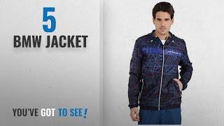 Top 10 Bmw Jacket [2018]: Puma BMW MSP Motorsport Men's Sports Lightweight Hooded Track Jacket