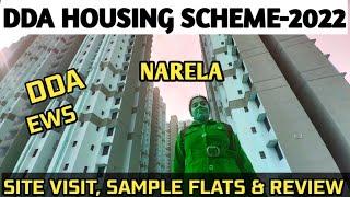 dda housing scheme 2022 SITE VISIT & SAMPLE FLAT |DDA FLAT IN NARELA , ROHINI, DWARKA