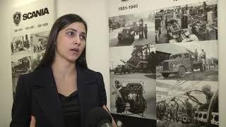 Галина Янченко в гостях у Scania