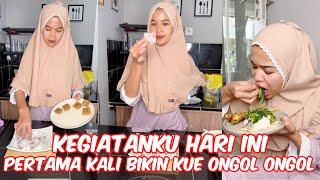 Pertama kali bikin kue ongol ongol