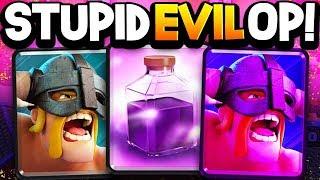 MOST HATED DECK in the HISTORY of Clash Royale! Ebarbs + Rage + Loon