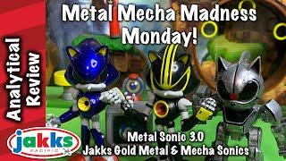 Metal Sonic 3 0 + Jakks Gold Metal & Mecha Sonics